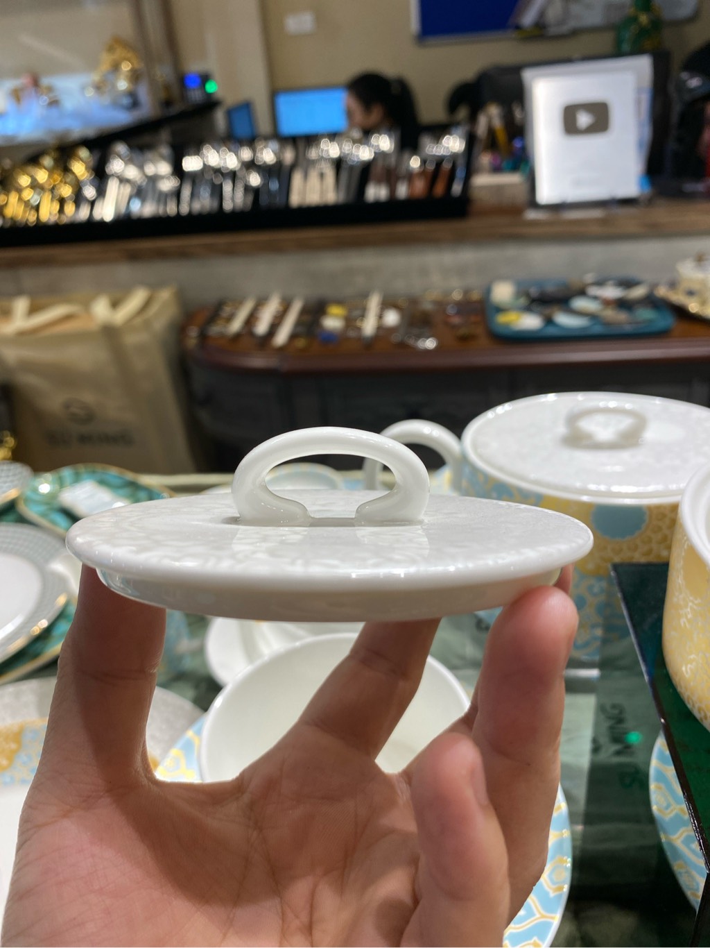 Nắp hũ đường Light story