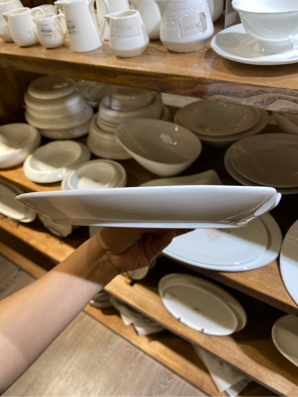 Đĩa cắt góc trắng trơn 9inch