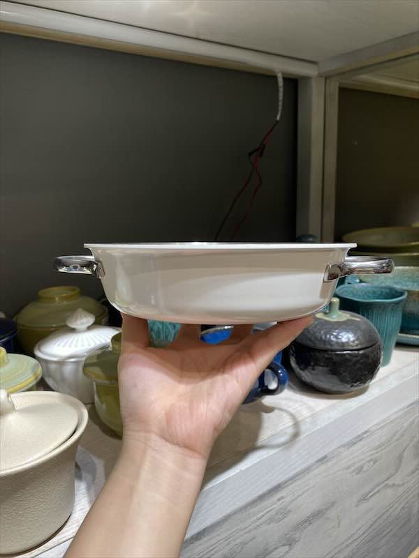 Chảo inox phủ ceramic 18 x 4.7cm Edelkochen_KN - Kem