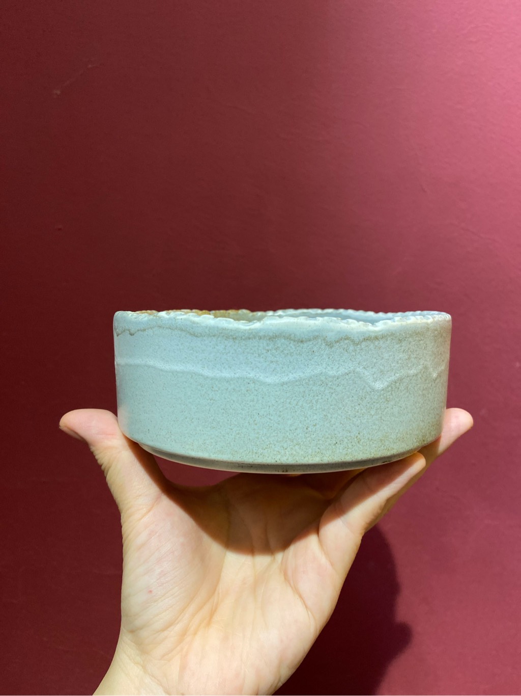 Tô tròn cao 5inch màu ghi