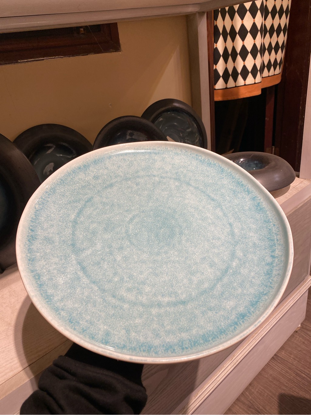 Đĩa nông 12inch Blue