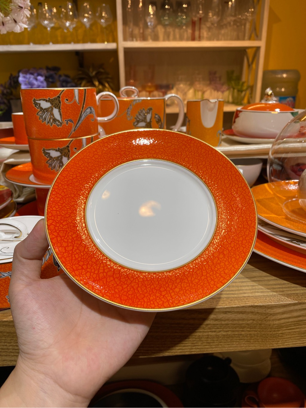 Đĩa lót tách trà Nile garden