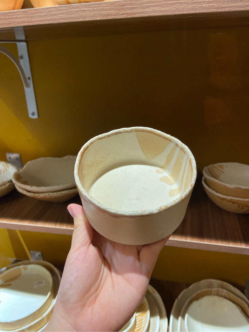 Tô tròn cao 4.25inch nâu sa mạc