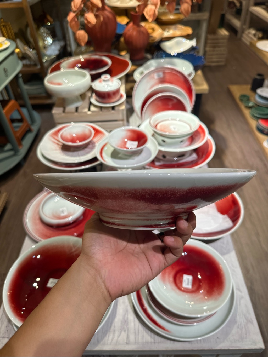 Đĩa nón 11inch Trăng Đỏ