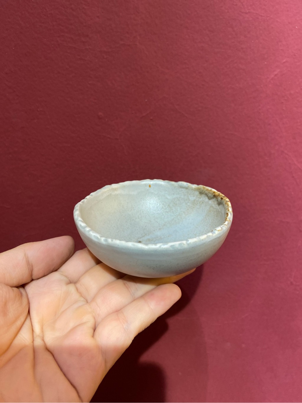 Bát mắm 3.25inch màu ghi