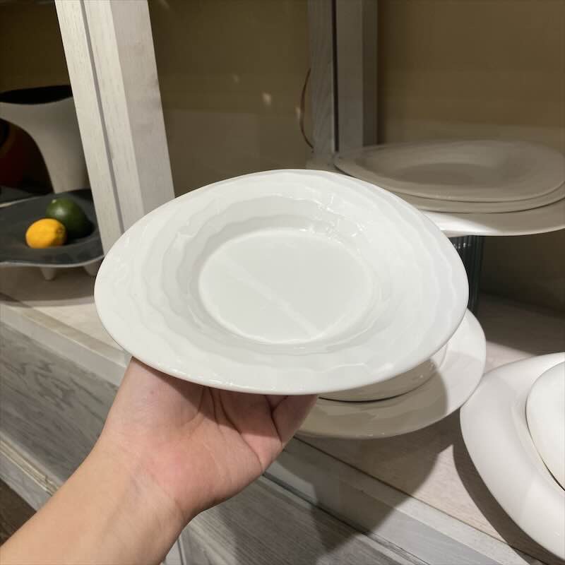 Đĩa trắng méo vành sóng