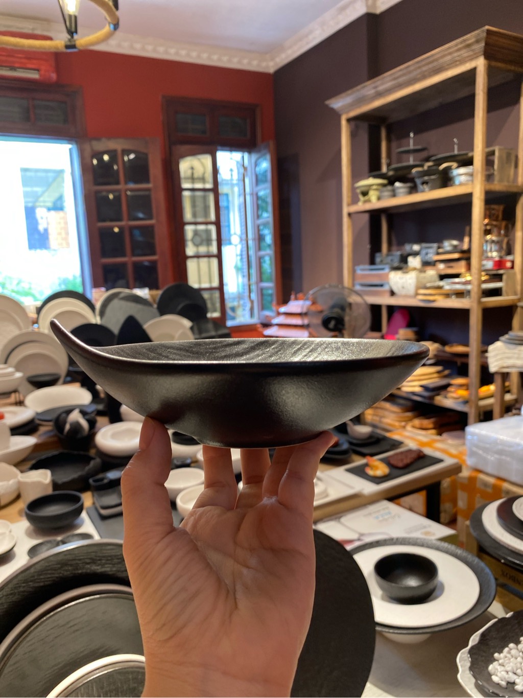 Bát tai 16cm đen LP2S-DL18D