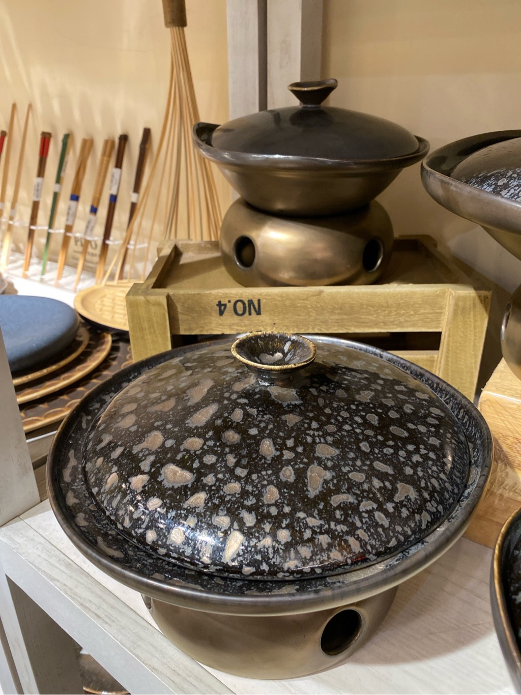 Bát soup có nắp 9 mè đen