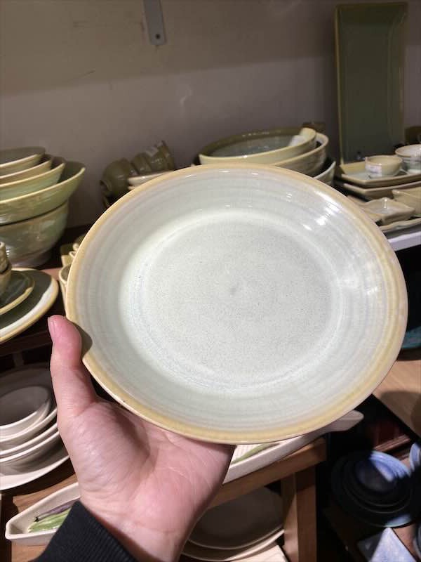 Dĩa ảo 20cm xanh bơ