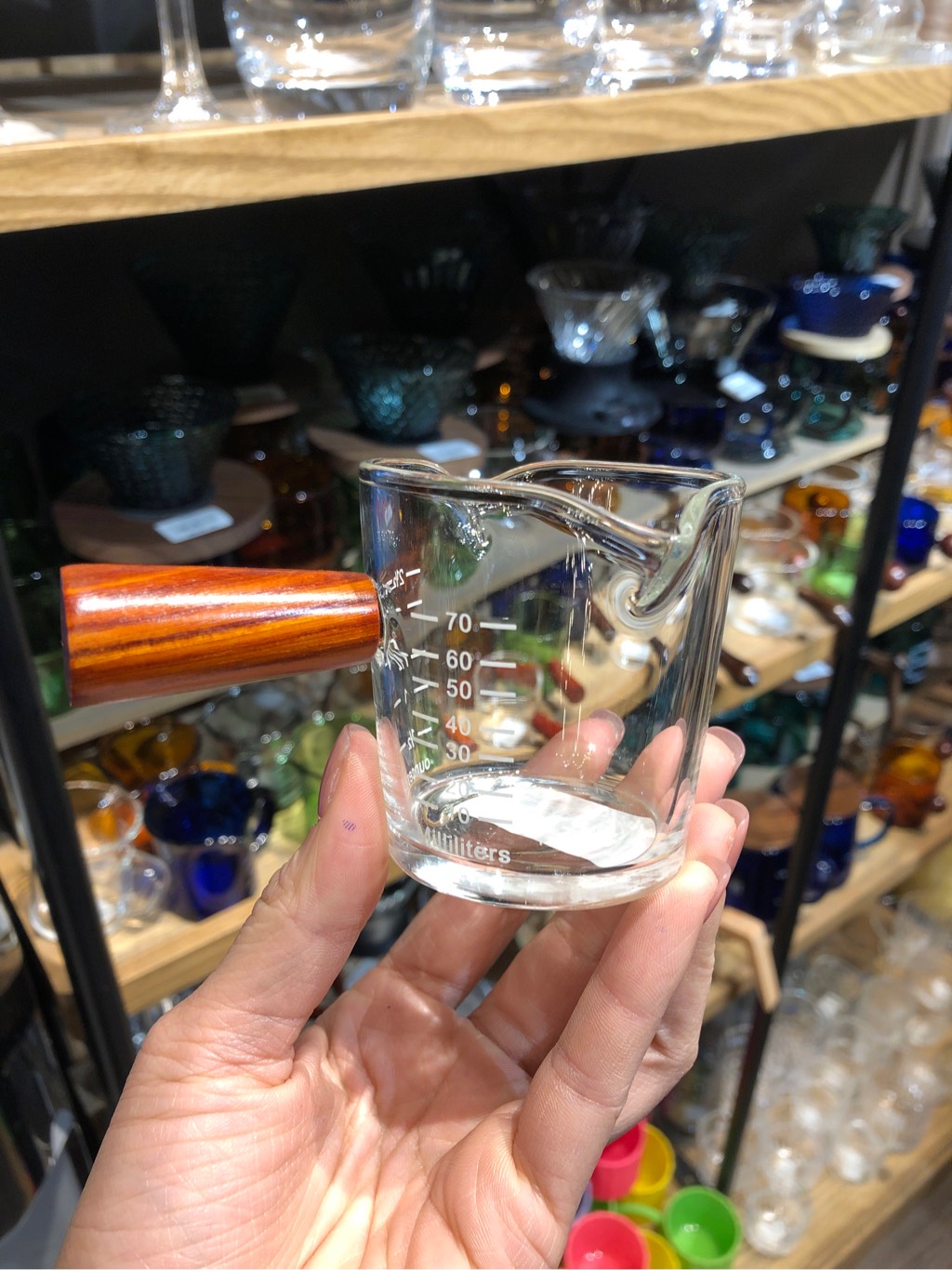 Rót pha chế tay gỗ 2 đầu