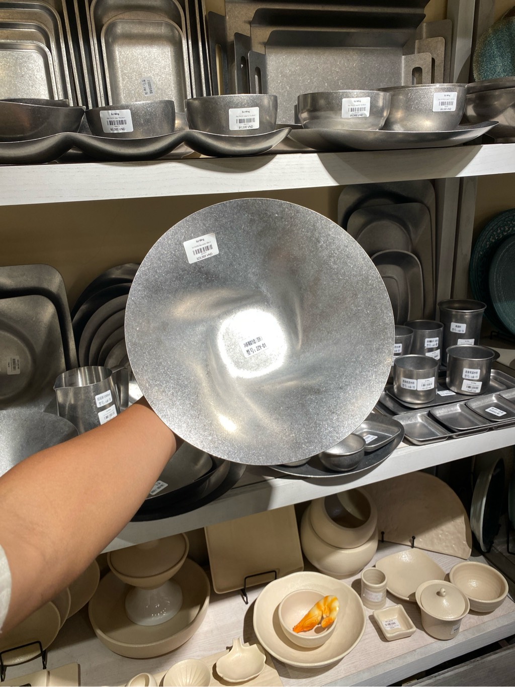 Tô INOX loe xoáy 26cm