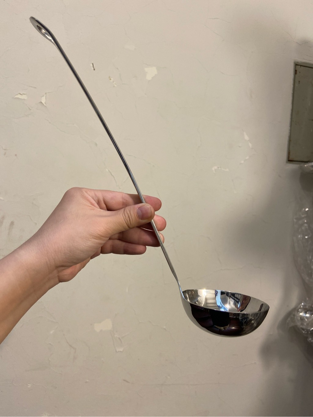 Muôi đặc bạc 8cm 403