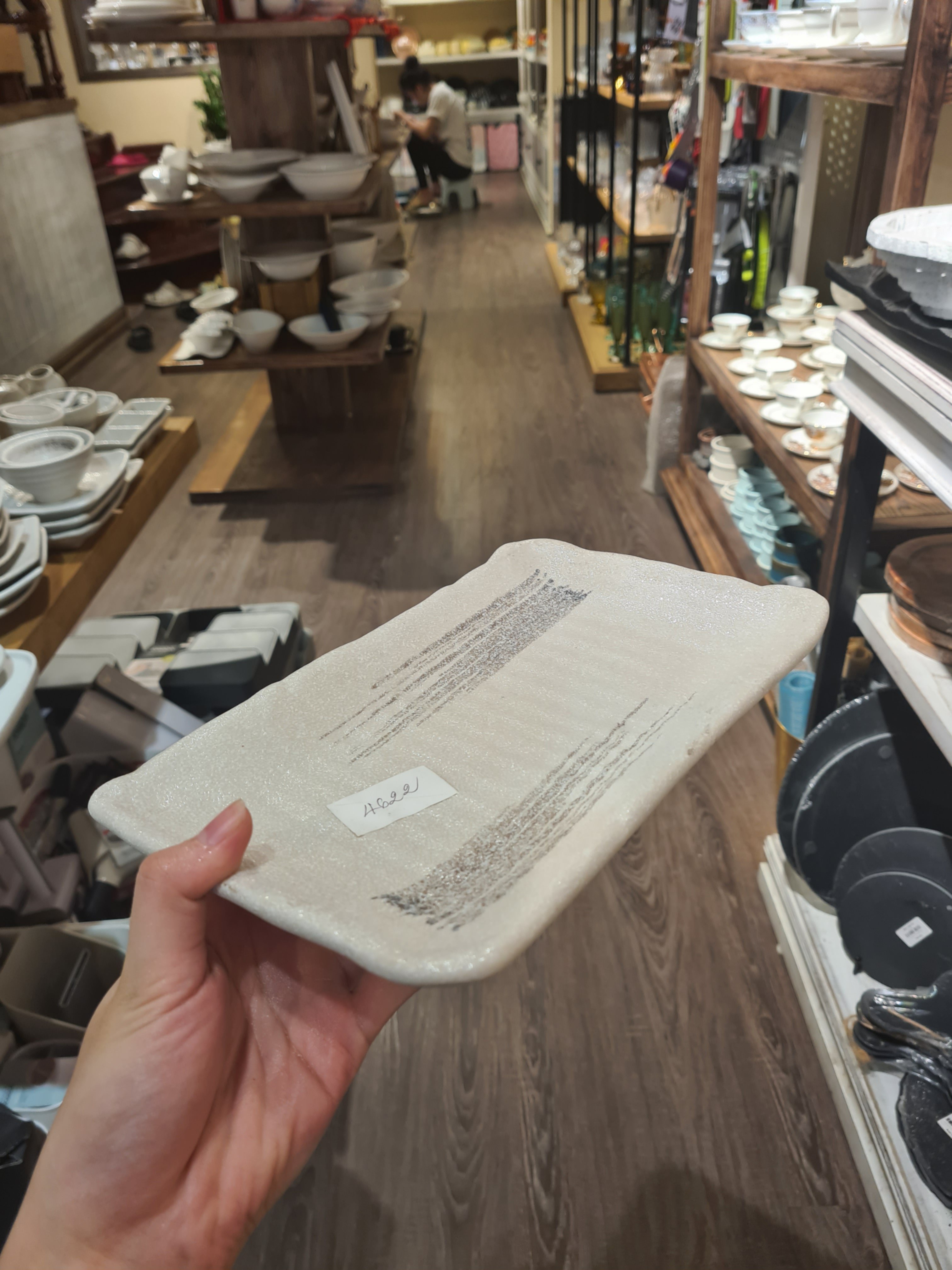 Dĩa CN 26x16cm Lộc Phát (có vệt)