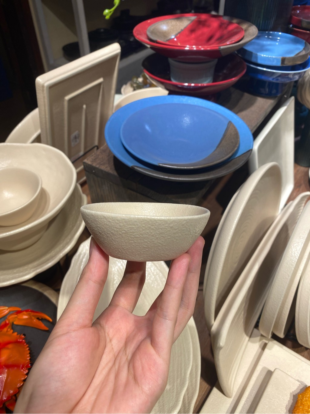 Chén chấm 9x3cm màu be (HĐ)