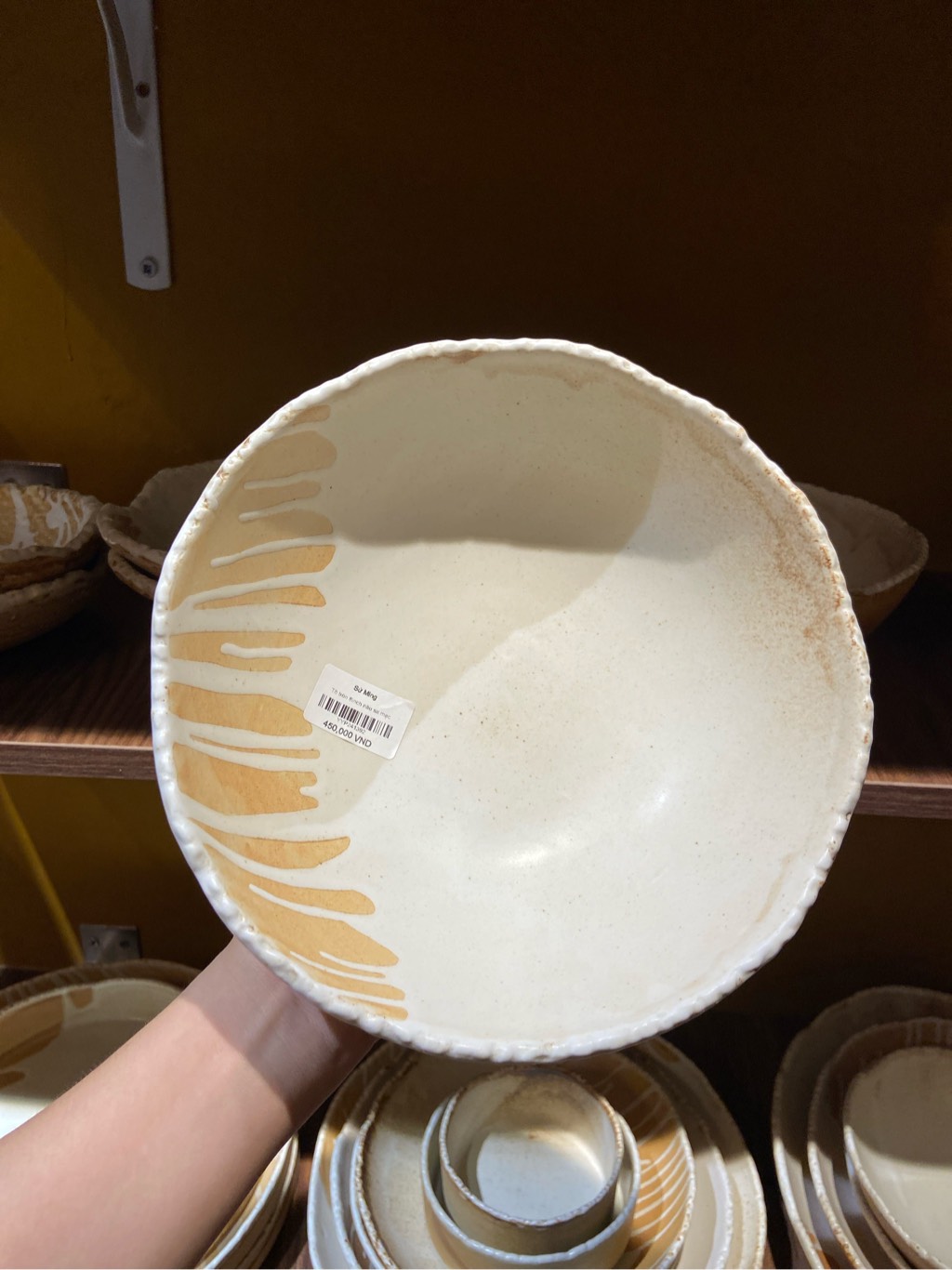 Tô tròn 8inch nâu sa mạc