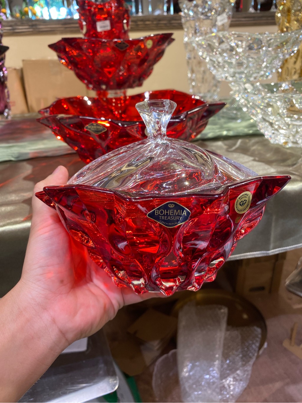 Thố Samba đỏ 21cm