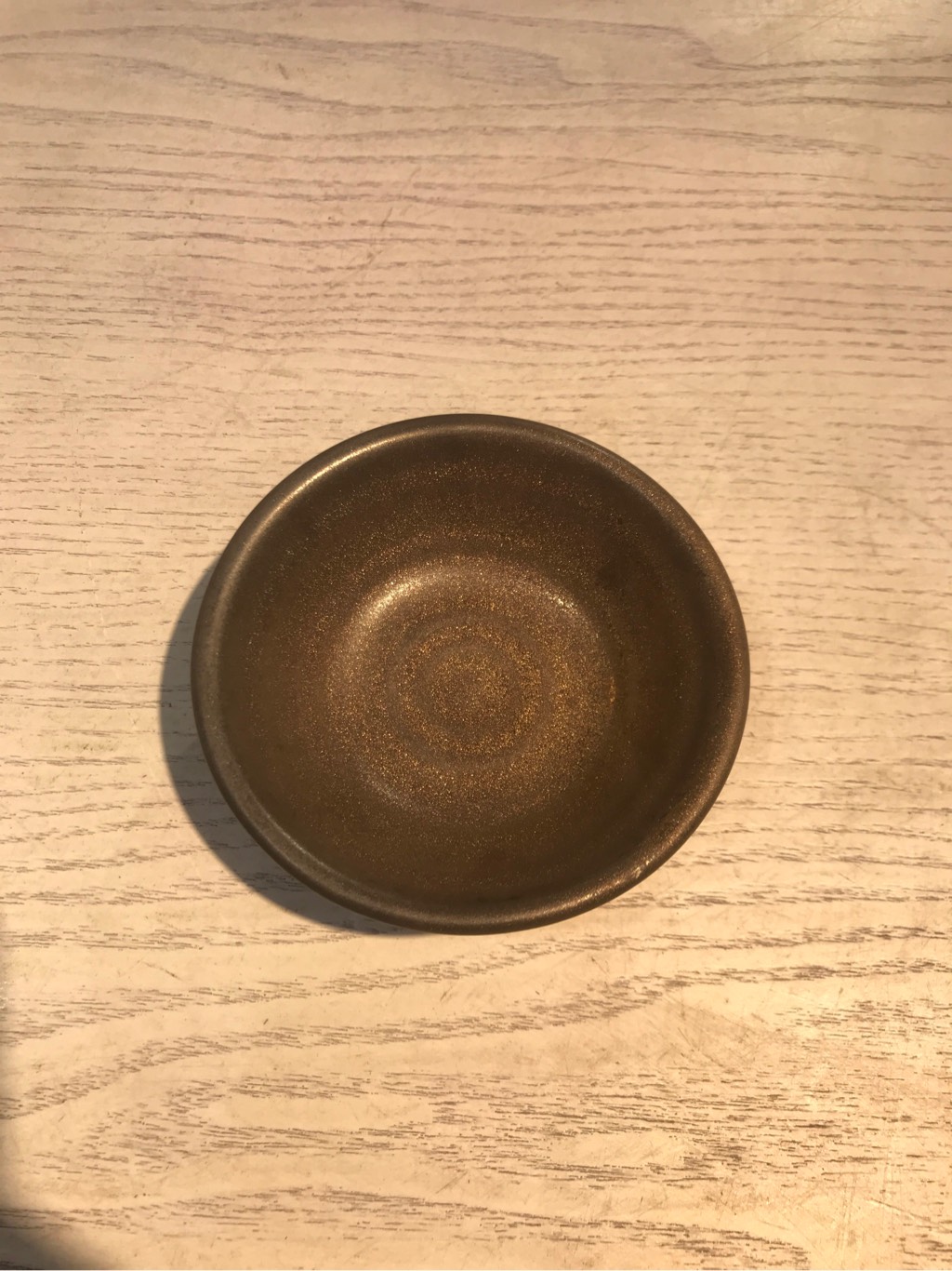 Chén chấm 8.3x2.5cm nâu đồng