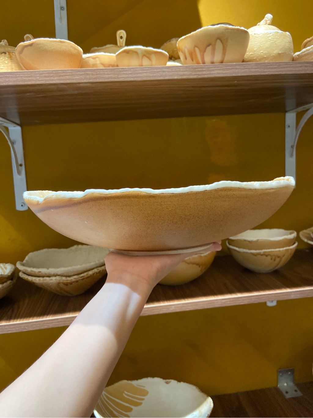 Tô oval 12inch nâu sa mạc