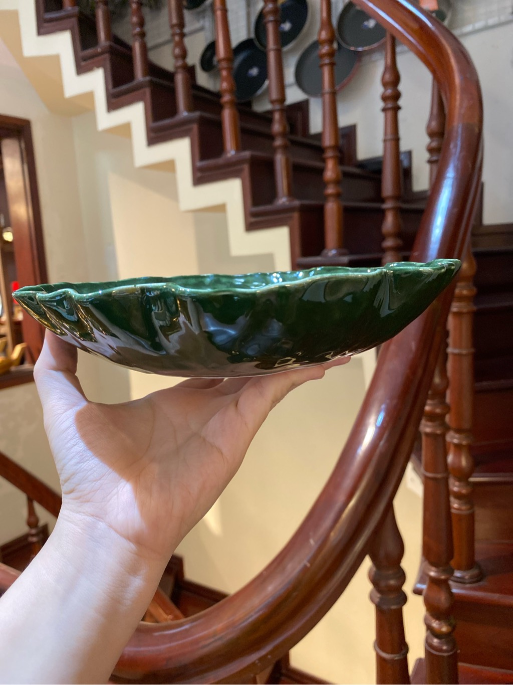 Đĩa sâu 8.5inch xanh lục