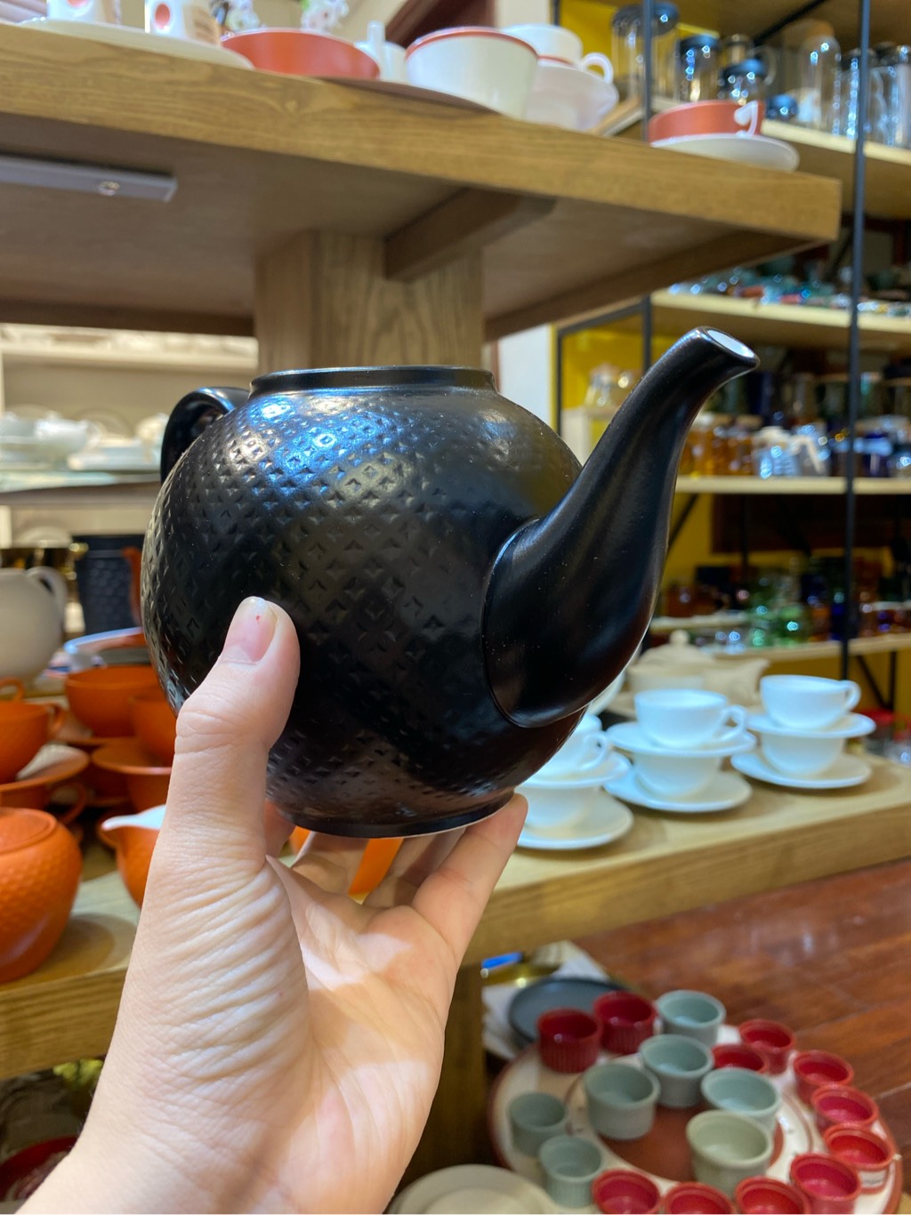 Ấm trà Kaleidoscope Đen