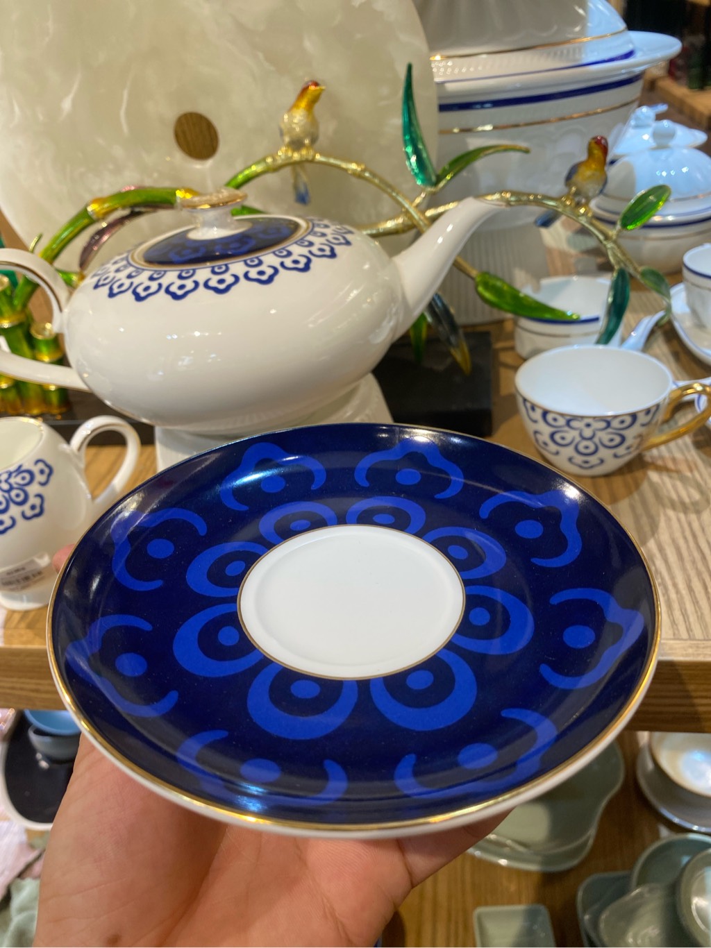Đĩa lót tách snow lotus