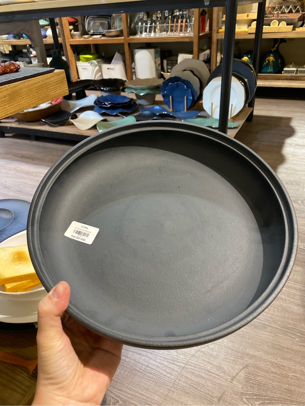 Tô 28cm đen Shanghai