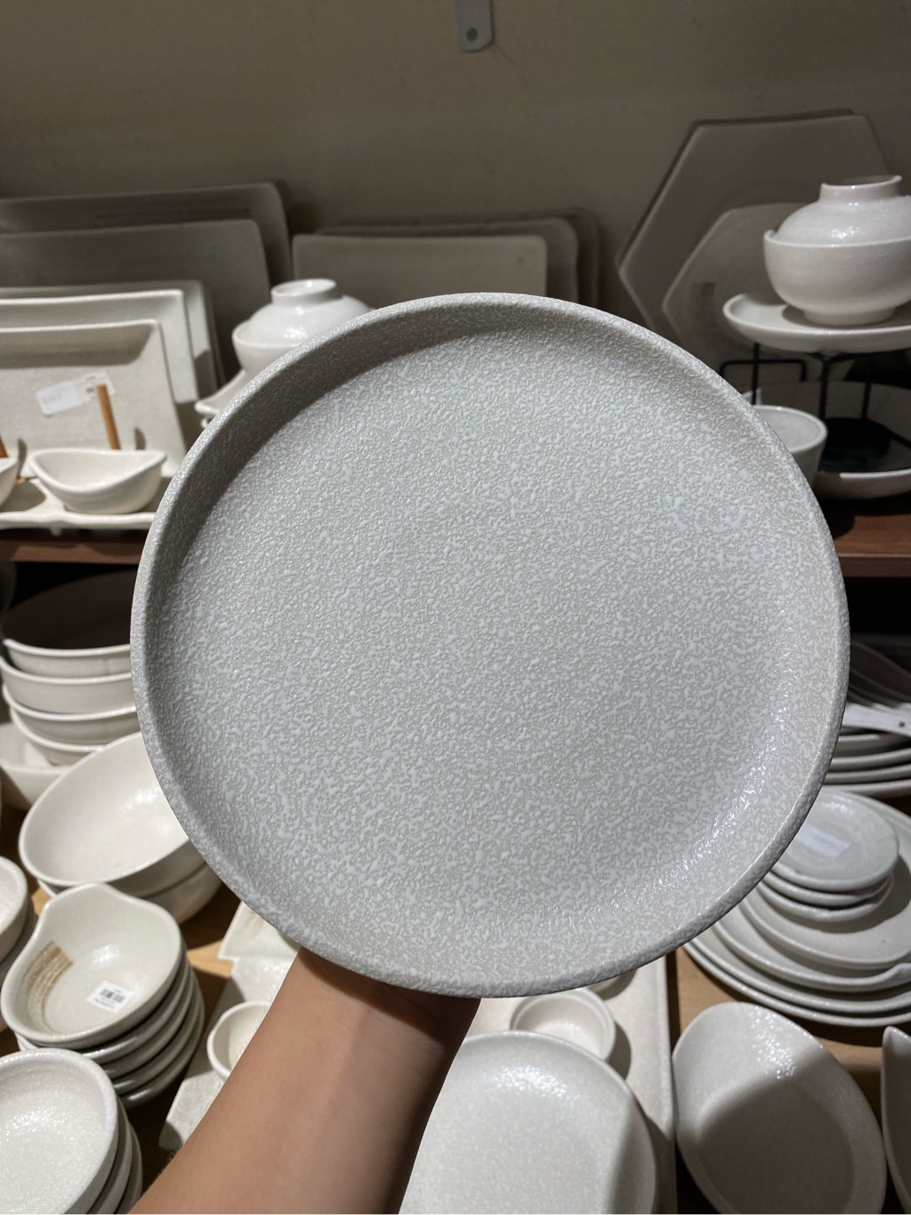 Dĩa tròn vành 20cm lộc phát không vệt