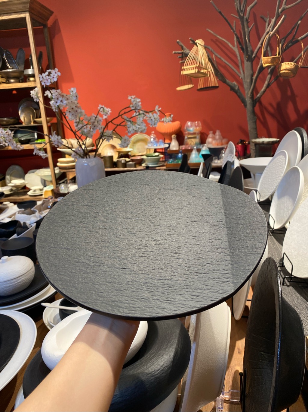 Đĩa gấp mép 11.25 đen shanghai