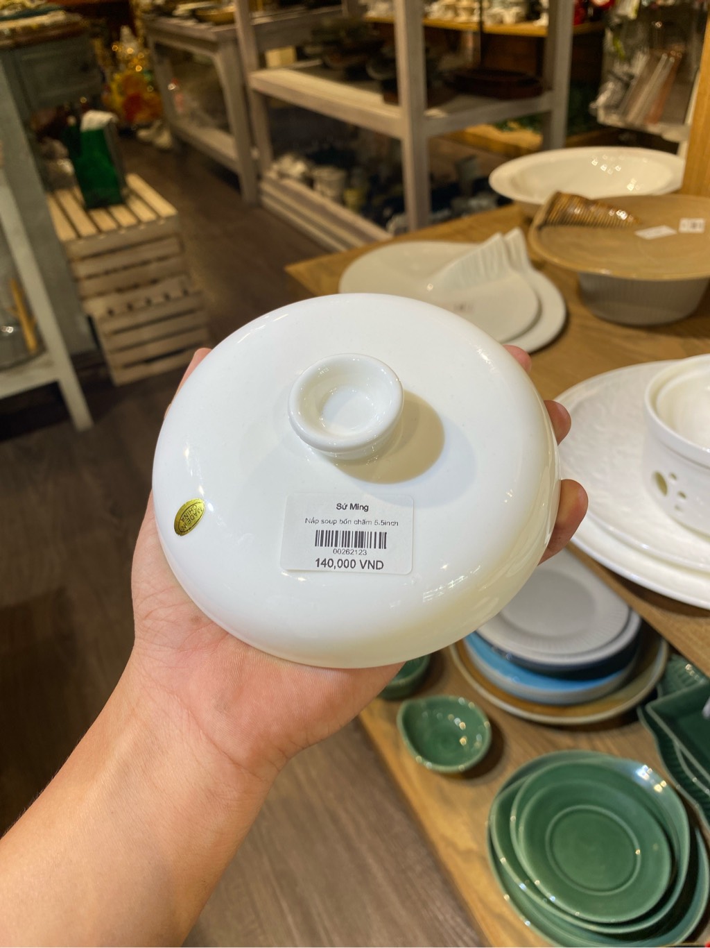Nắp soup bốn chấm 5.5inch