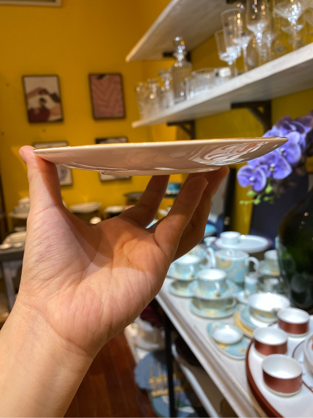 Đĩa kê soup sắc màu