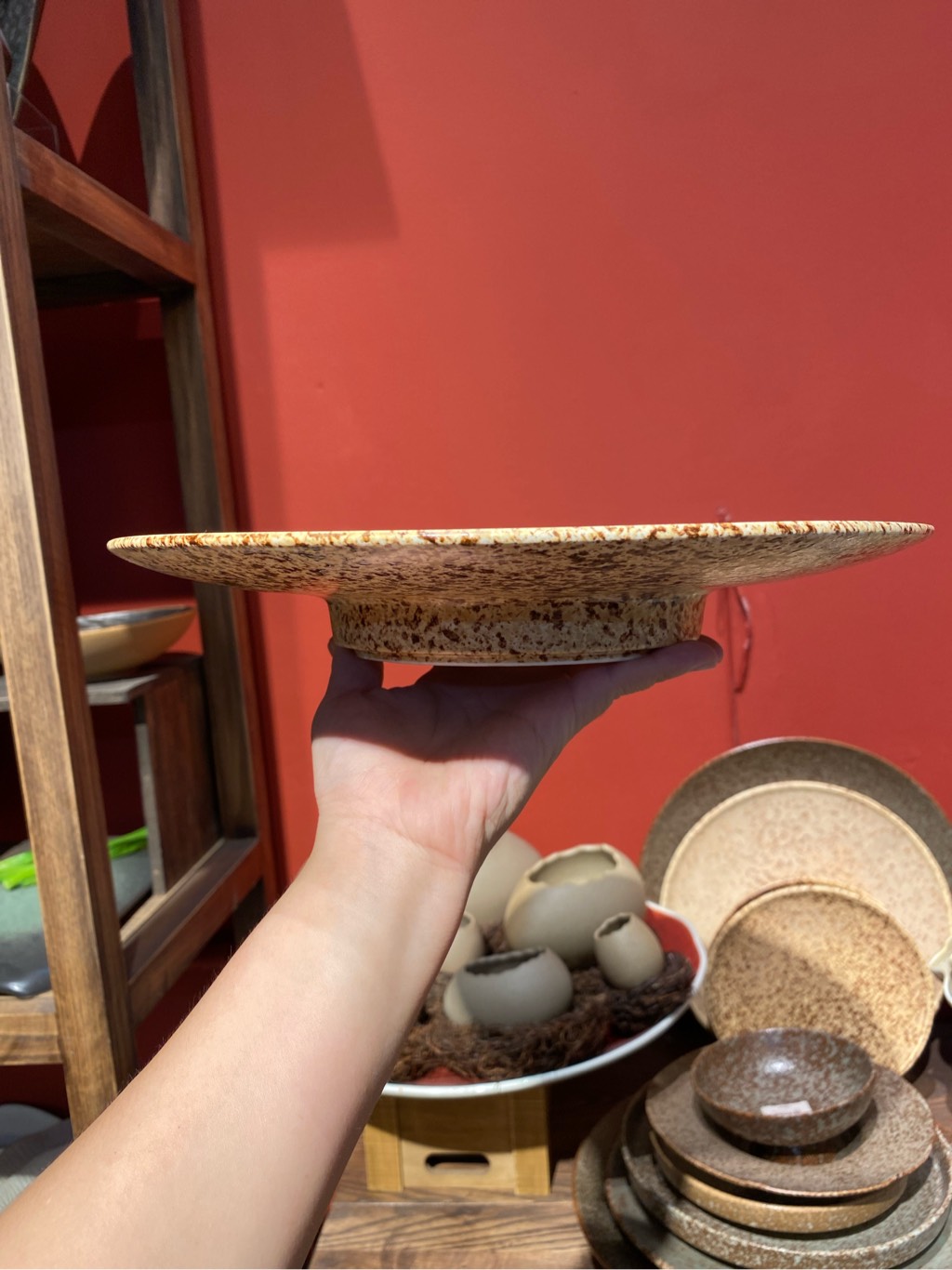 Đĩa soup 11inch phun nâu