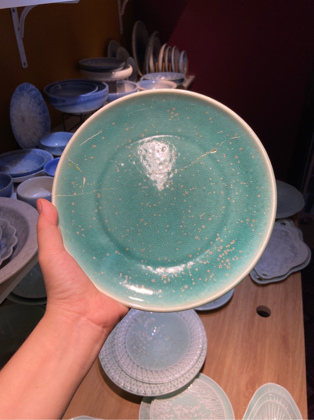 Đĩa ảo 8inch xanh ngọc