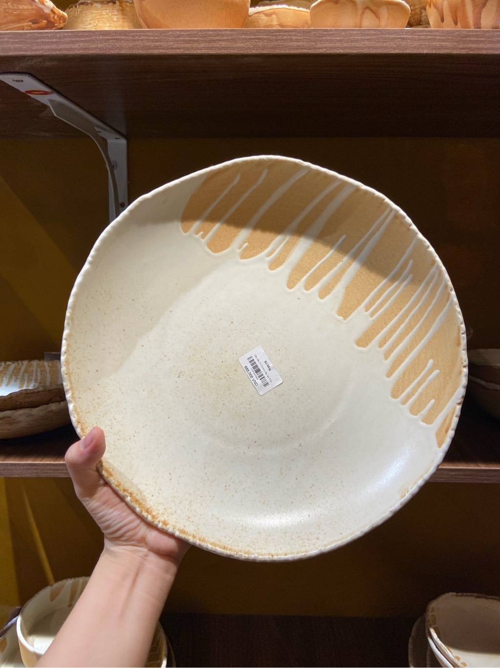 Đĩa sâu 11.5inch nâu sa mạc