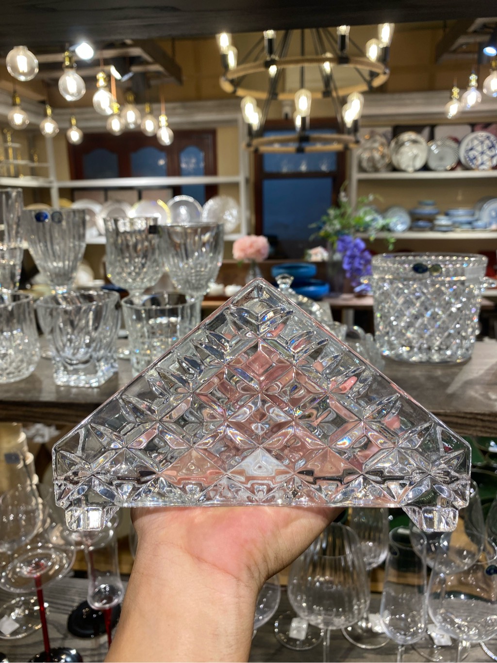 Kẹp giấy ăn pha lê Crystal Bohemia