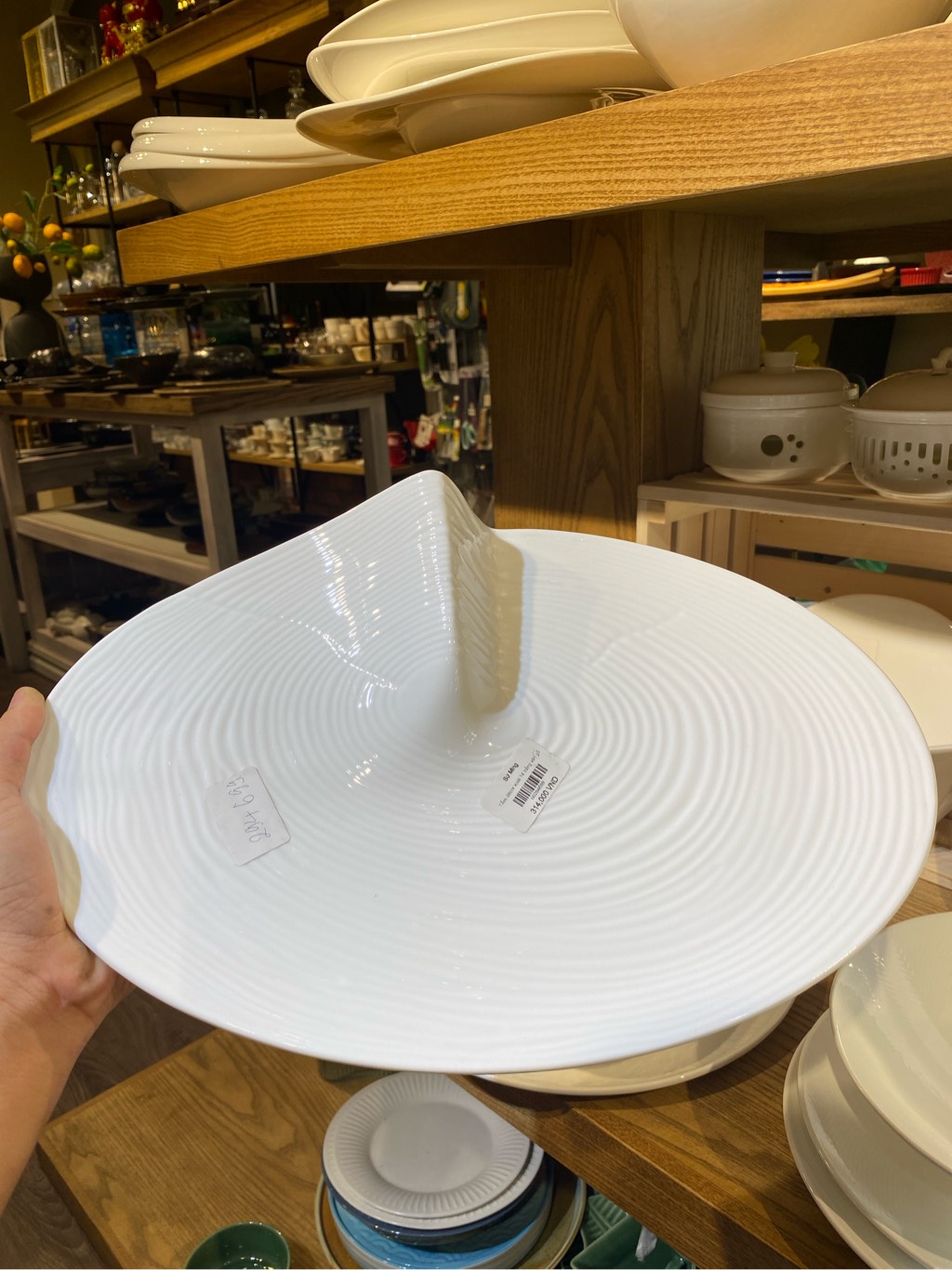 TẤm décor xoài 14 trắng vân gỗ