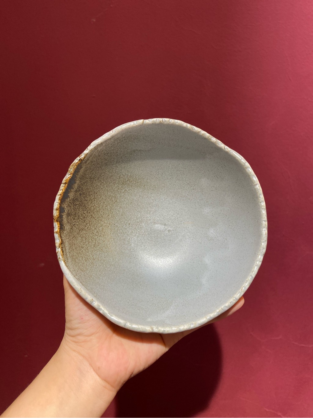 Tô tròn 6inch màu ghi