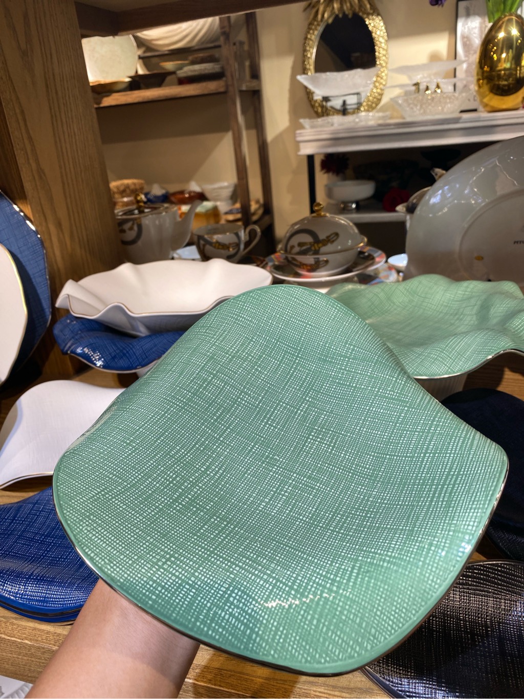 Tấm cá koi 9inch xanh Shing star