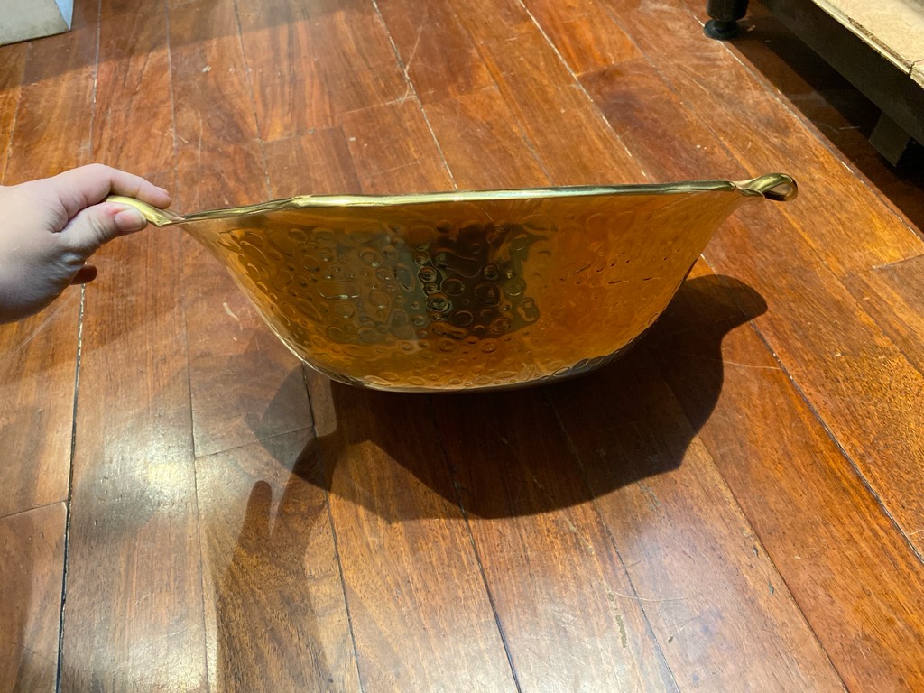 Nồi Lẩu 3 LỚP INOX 304 Vàng 2 Ngăn