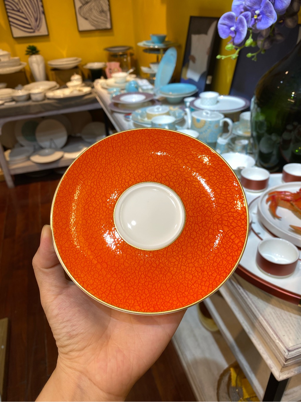 Đĩa kê tách sắc màu