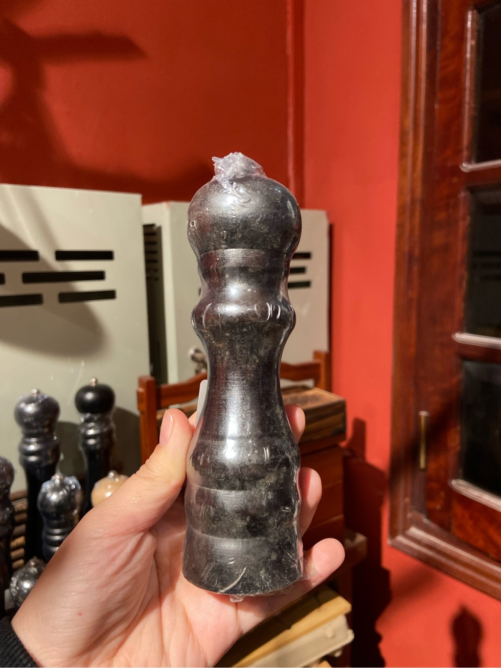 Xay tiêu gỗ nâu đen