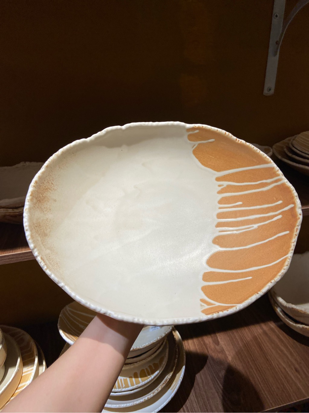 Tô oval 12inch nâu sa mạc