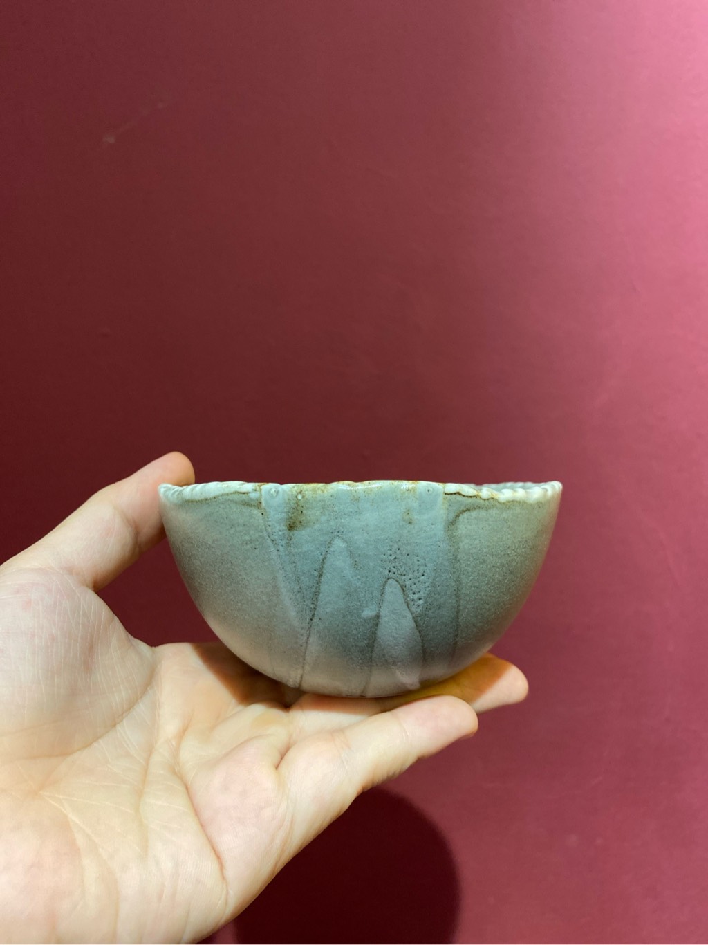 Bát mắm 4inch màu ghi