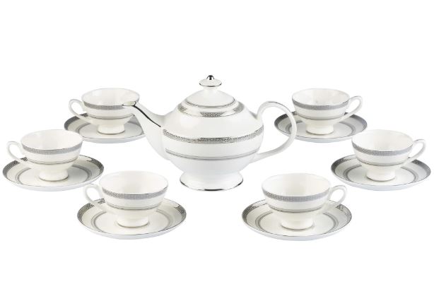 Bộ trà bạch kim anh