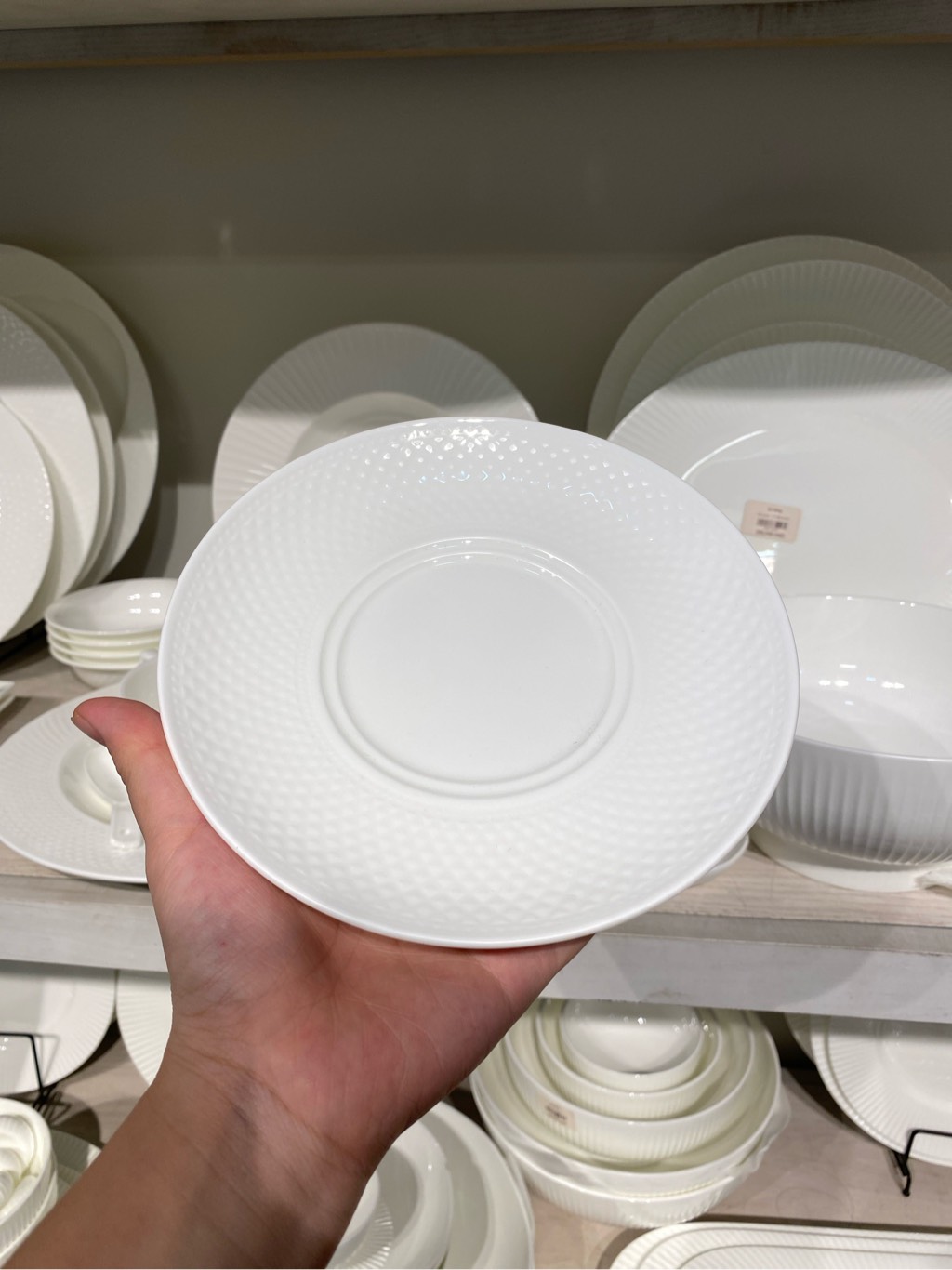 Đĩa kê soup diamond