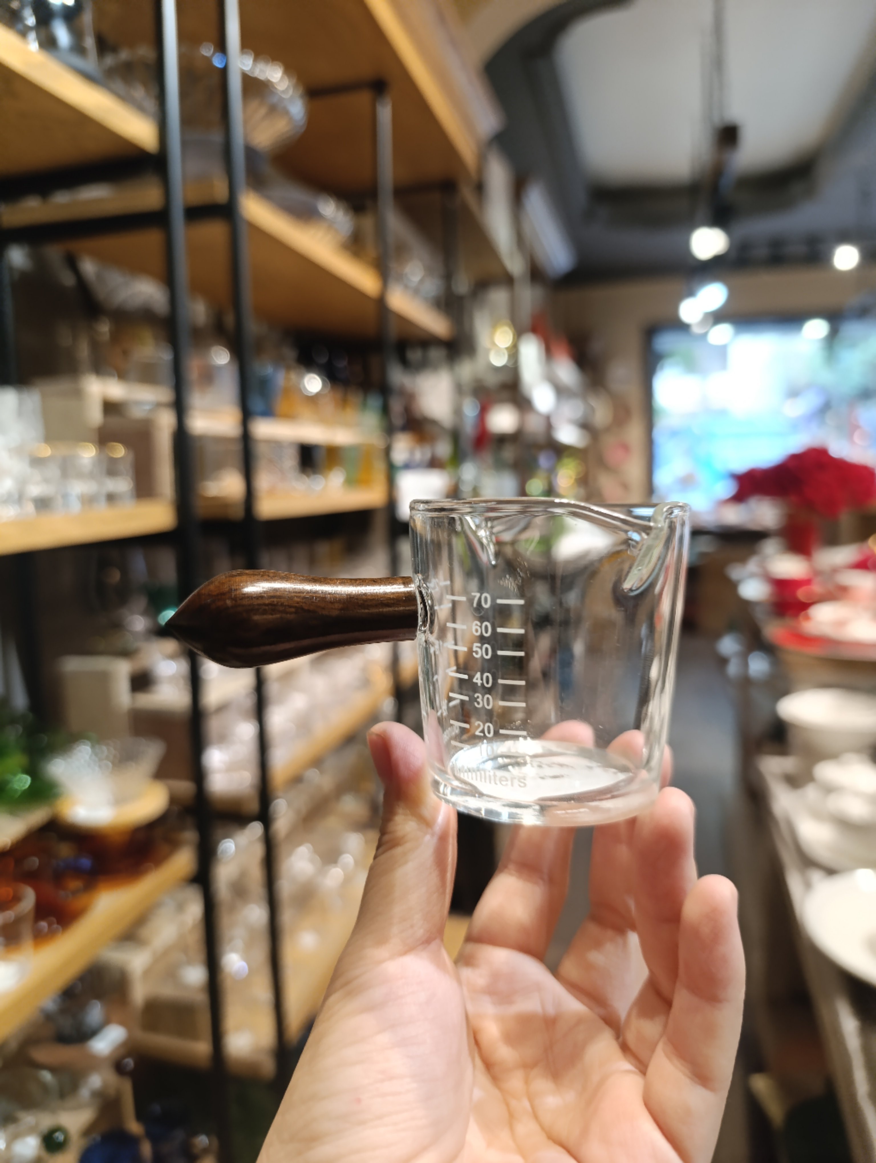 Rót pha chế tay gỗ 2 đầu