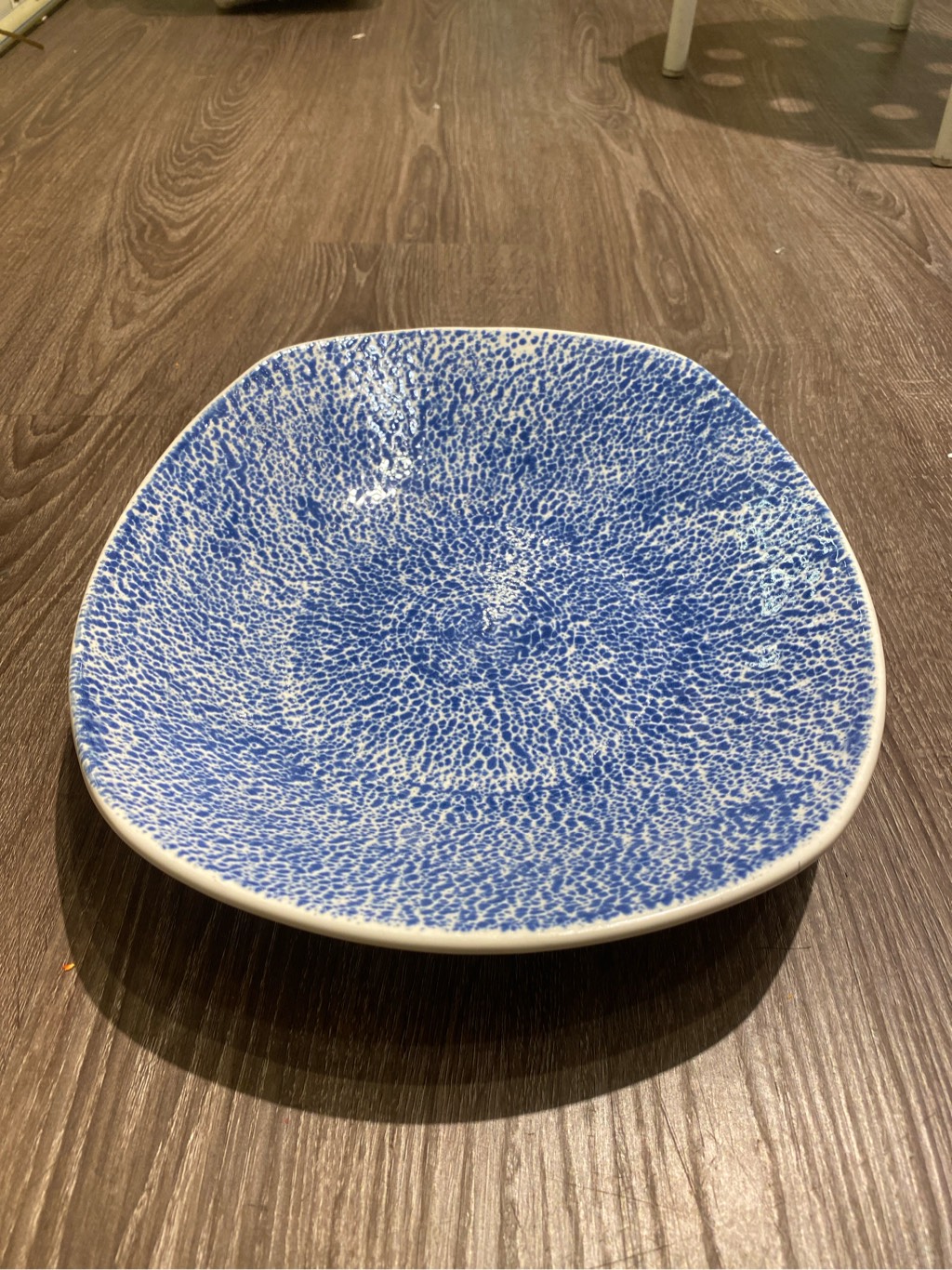Tô pasta 28 cm kem vệt xanh dươngHQ (Tô 11)