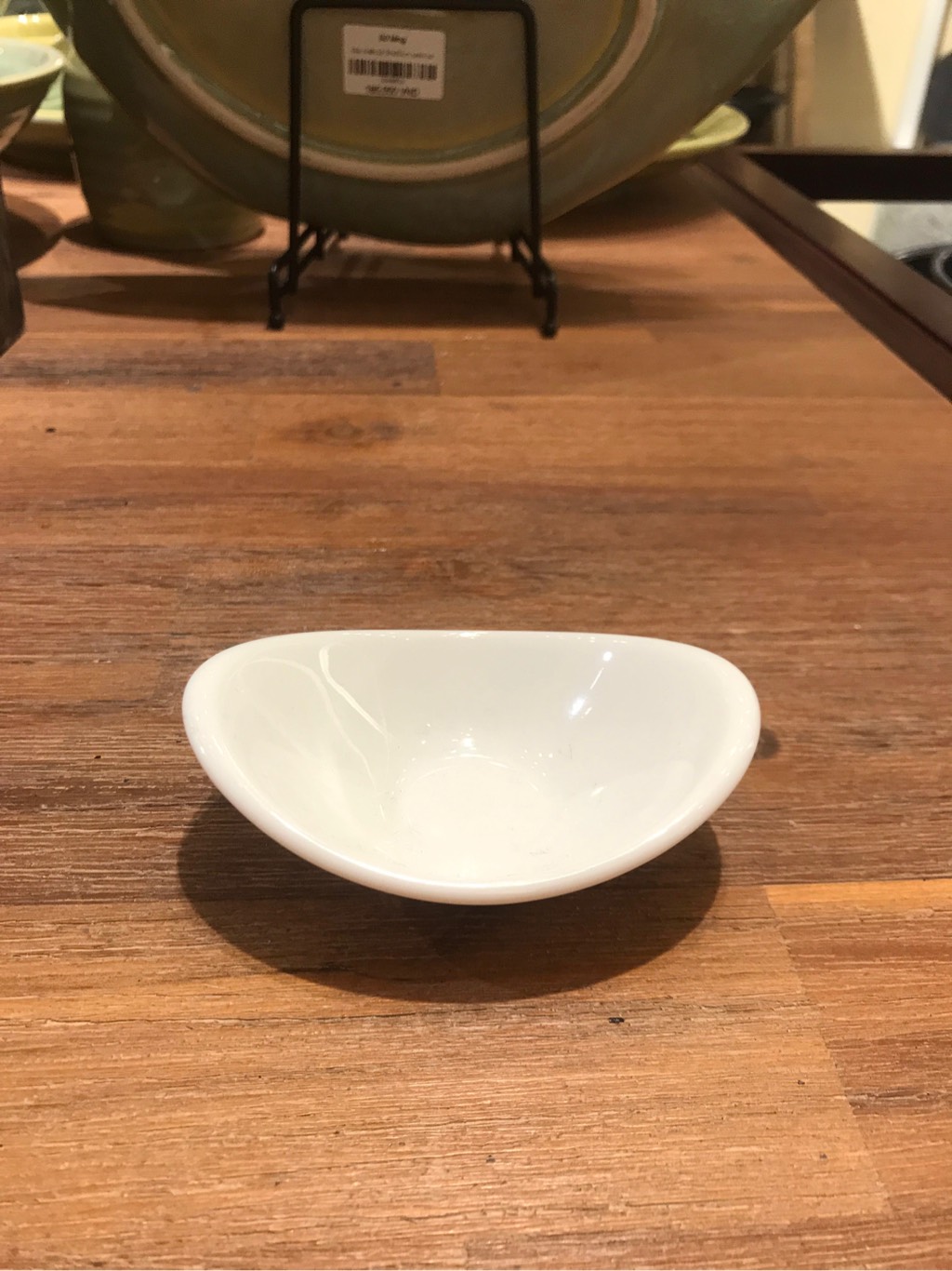 Chén chấm oval 9 x 6 cm Trắng Ngà