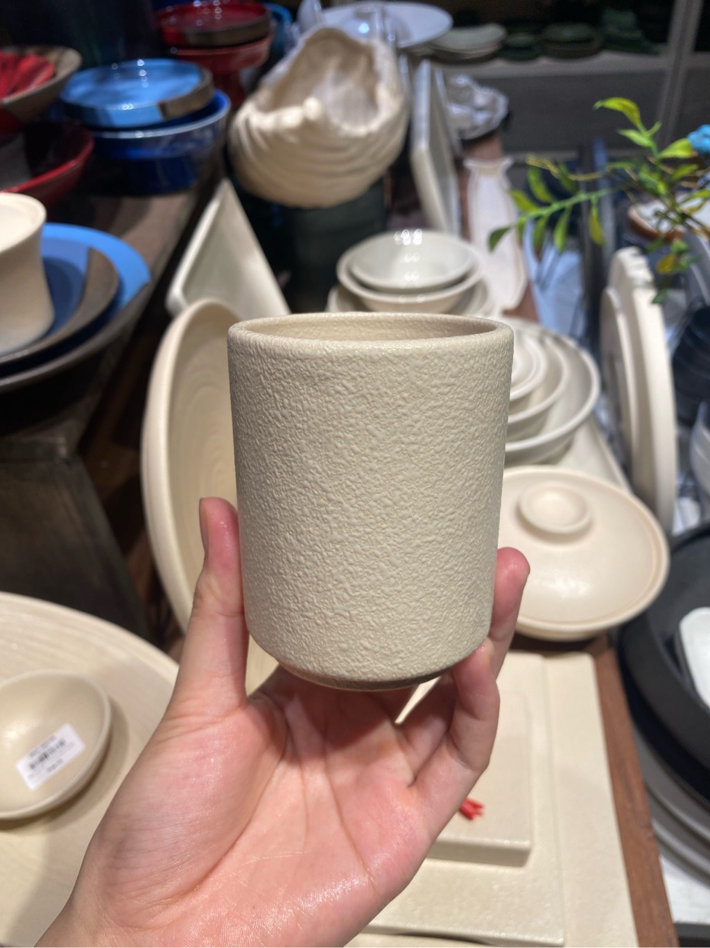 Ly tổ ong 7x9cm màu be