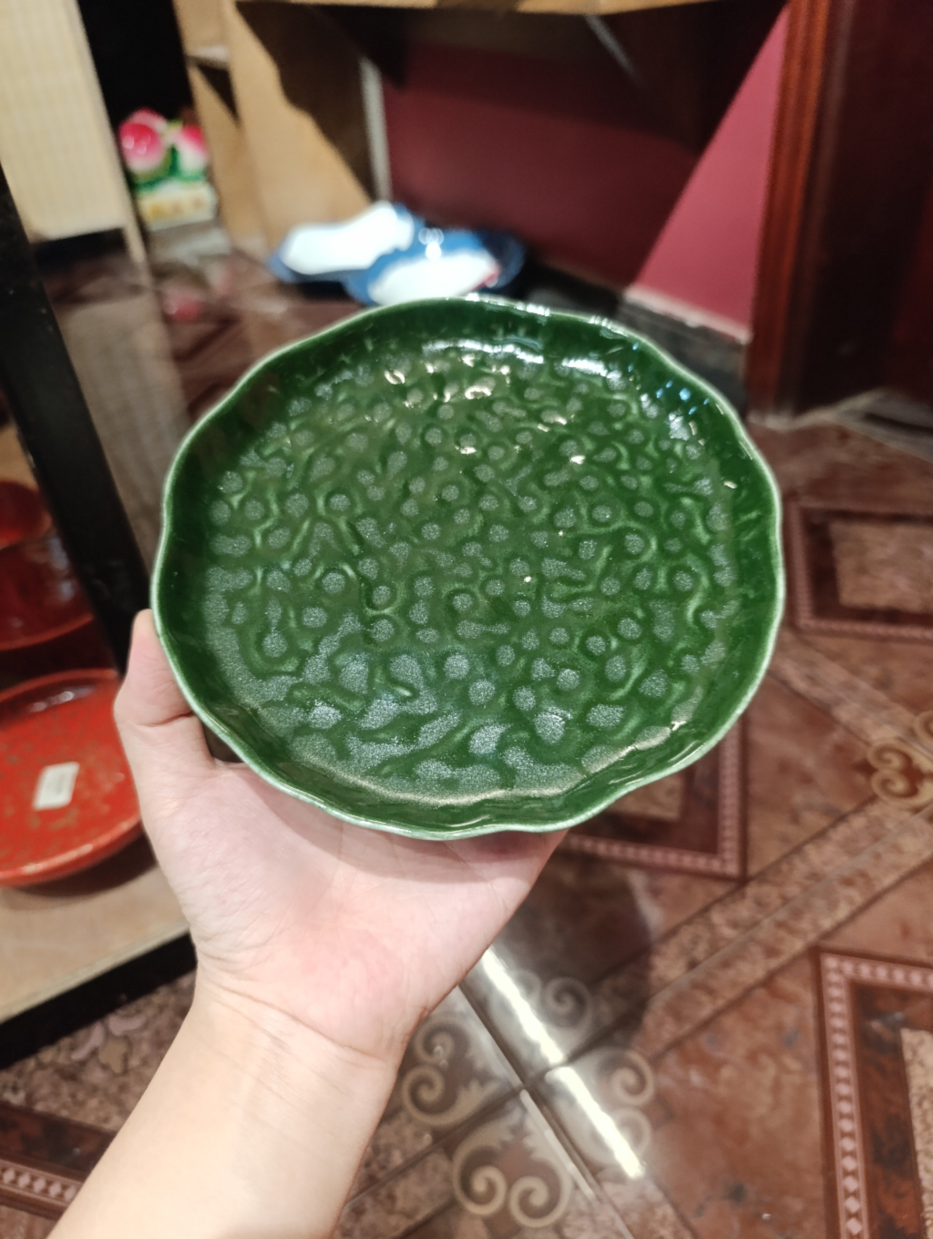 Đĩa VĐ 6.5inch xanh lục