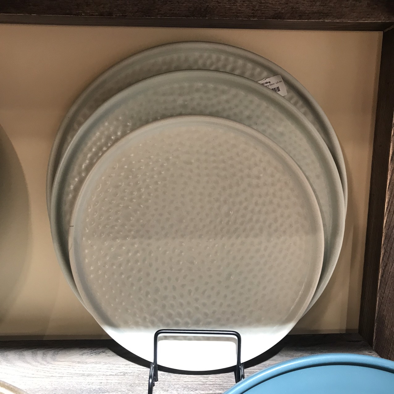Đĩa tròn vành đứng 30cm